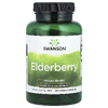 Swanson Vitamins, Elderberry, для укрепления иммунитета, 120 растительных капсул