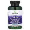 Swanson Vitamins, Комплекс тройного магния, 400 мг, 100 капсул