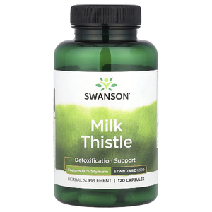 Swanson Vitamins, Расторопша, 120 капсул