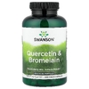 Swanson Vitamins, кверцетин и бромелаин, 250 веганских капсул
