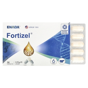 ENADA, Fortizel®, укрепитель клеточной системы, 620 мг, 30 капсул