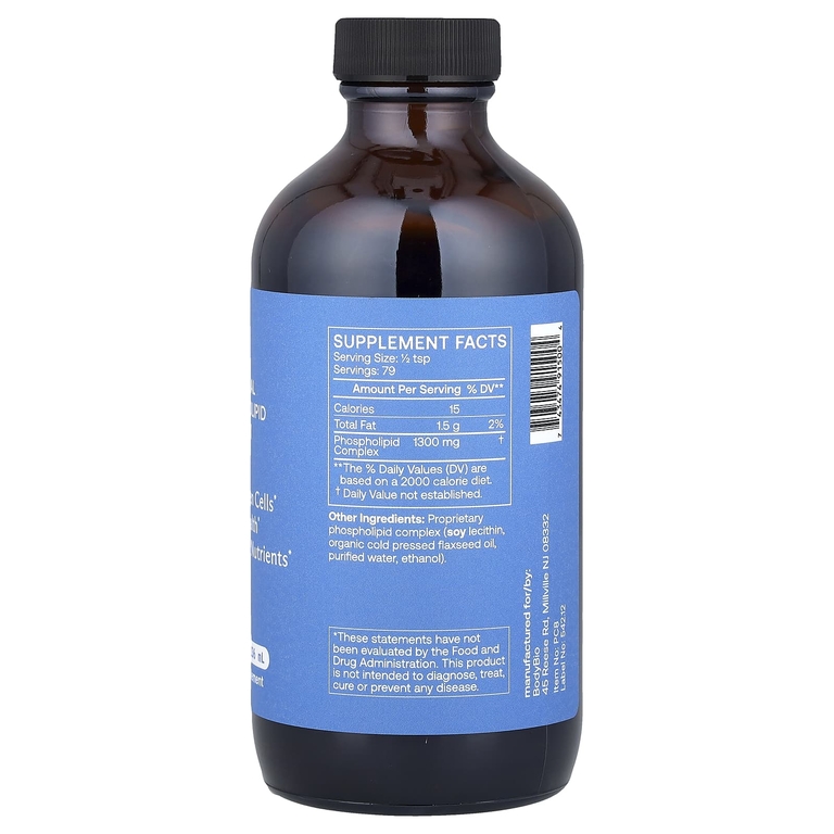 BodyBio, ФК, липосомальный фосфолипидный комплекс, 236 мл (8 жидк. унций)