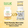 California Gold Nutrition, омега-3, рыбий жир, Vivomega, триглицерид, 1000 мг, 90 капсул из рыбьего желатина