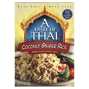 A Taste Of Thai, Рис с кокосом и имбирем, 200 г (7 унций) (Товар снят с продажи) 
