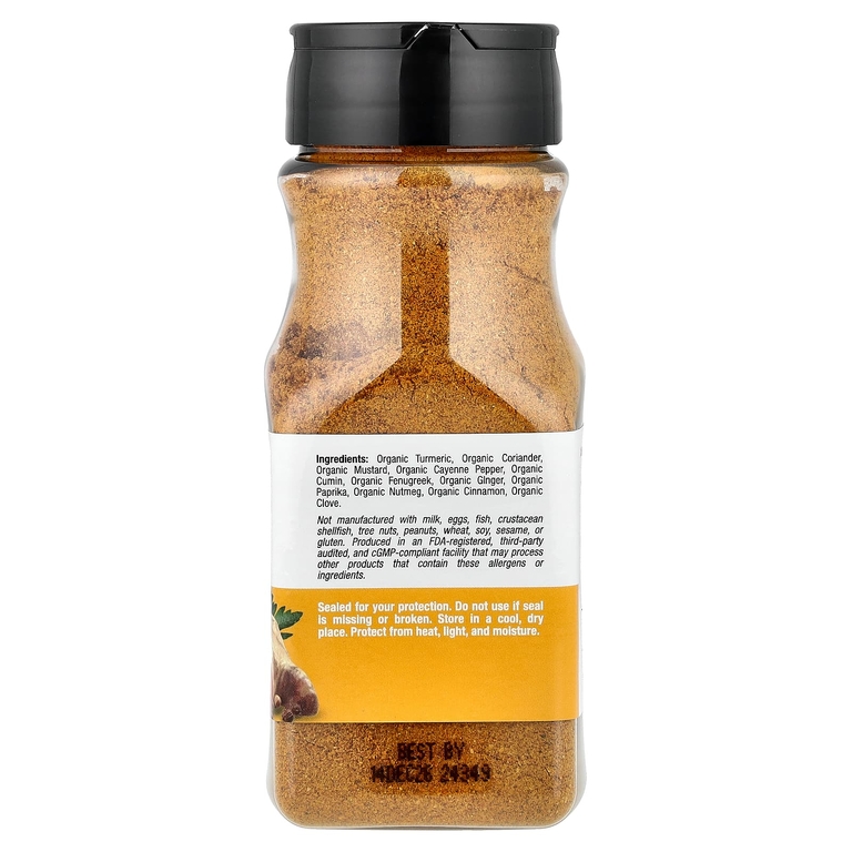 California Gold Nutrition, Foods, органический порошок карри, 161 г (5,68 унции)