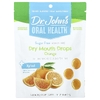 Dr. John's Healthy Sweets, Oral Health™, капли от сухости для рта, с ксилитолом, апельсин, 24 конфеты в индивидуальной упаковке. 109 г (3,85 унции)