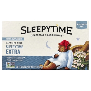 Celestial Seasonings, расслабляющий травяной чай, без кофеина, 20 чайных пакетиков, 35 г (1,2 унции)