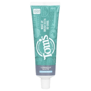 Tom's of Maine, Luminous White®, зубная паста от кариеса с фтором, чистая мята, 113 г (4 унции)