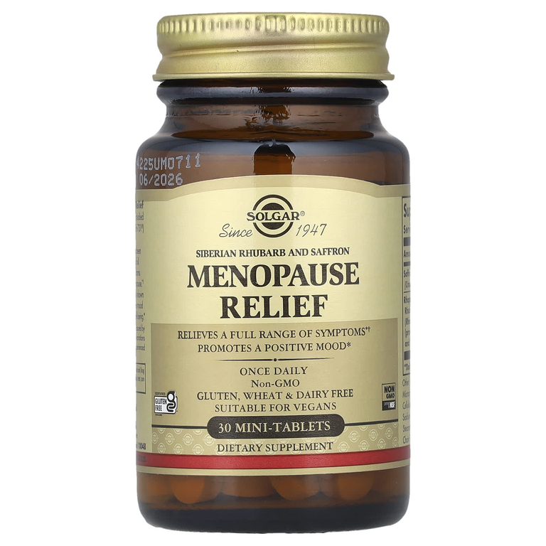 Solgar, средство для поддержки в период менопаузы, 30 мини-таблеток