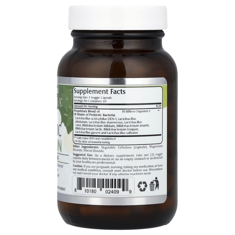 Amazing Nutrition, Amazing Flora ™, пробиотик, 50 миллиардов, 60 растительных капсул (Товар снят с продажи) 