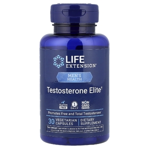 Life Extension, Testosterone Elite, 30 вегетарианских капсул