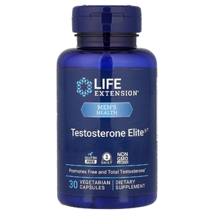 Life Extension, Testosterone Elite, 30 вегетарианских капсул