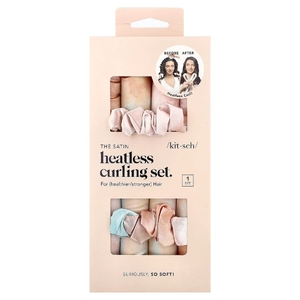 Kitsch, The Satin Heatless Curling Set, Sunset Tie Dye, один комплект