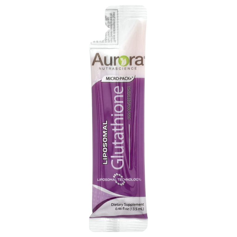 Aurora Nutrascience, Micro-Pack+®, липосомальный глутатион, 30 пакетиков по 13,5 мл (0,46 жидк. унции)