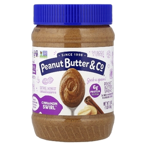 Peanut Butter & Co., спред с арахисовой пастой, Cinnamon Swirl™, 454 г (16 унций)