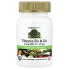 NaturesPlus, Source of Life Garden®, витамины D3 и K2, 60 веганских капсул