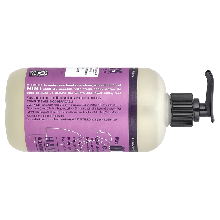 Mrs. Meyers Clean Day, мыло для рук, слива, 370 мл (12,5 жидк. унции) (Товар снят с продажи) 