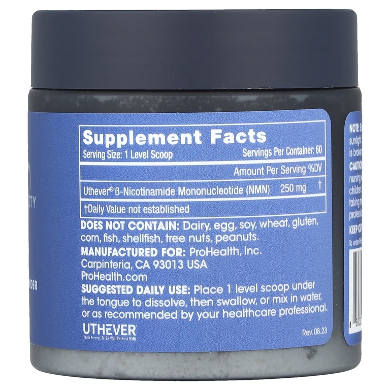 ProHealth Longevity, NMN Pro ™, чистый порошок NMN, 15 г (Товар снят с продажи) 