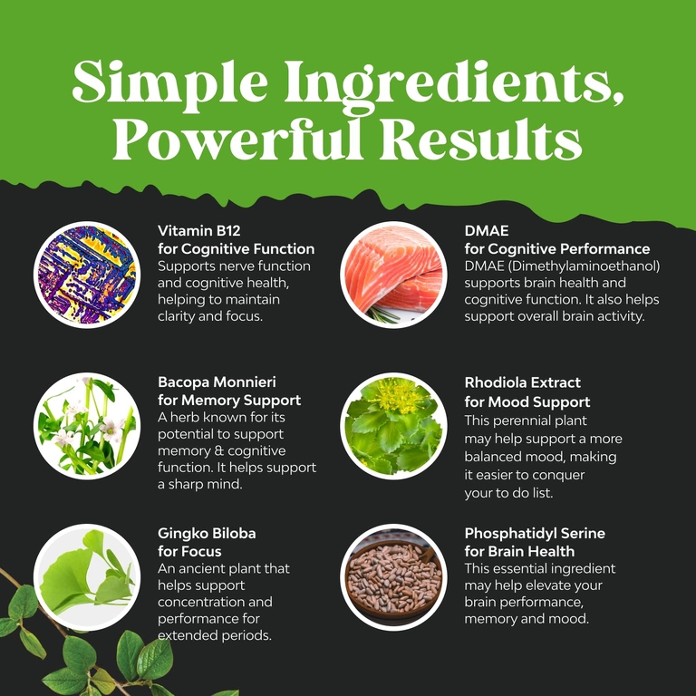 Nature's Craft, Brain + IQ Complex, 30 капсул