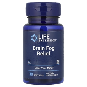 Life Extension, Средство от мозгового тумана, 30 мягких таблеток
