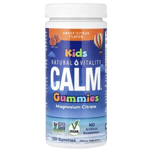 Natural Vitality, CALM®, детские жевательные мармеладки, сладкий цитрус, 83 мг, 120 жевательных мармеладок