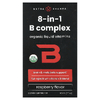 NutraChamps, комплекс витаминов группы B 8 в 1, малина, 60 мл (2 жидк. унции)