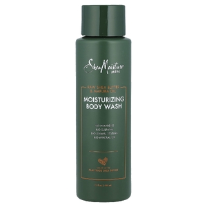 SheaMoisture, Для мужчин, необработанное масло ши и масло мафуры, увлажняющий гель для душа, 444 мл (15 жидк. унц.)