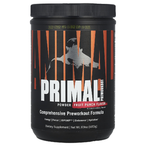 Animal, Primal предтренировочный порошок, фруктовый пунш, 507,5 г (17,9 унции)
