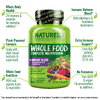 NATURELO, Мультивитаминный комплекс из цельных продуктов и смесь для иммунитета, 60 вегетарианских капсул