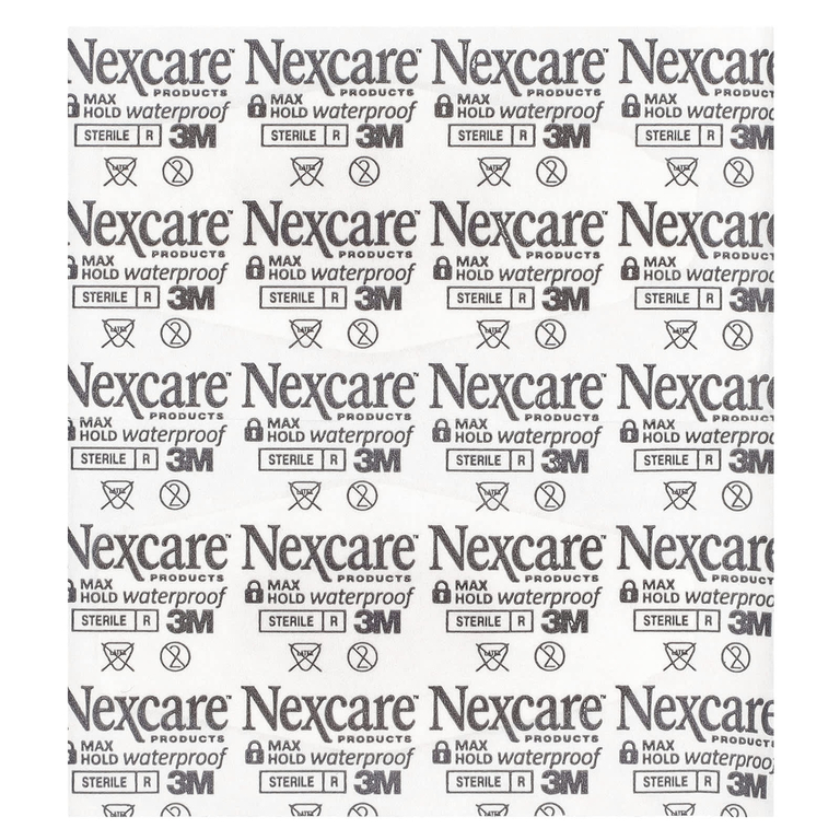 Nexcare, Водонепроницаемые бинты, максимальная фиксация, 60 бинтов одного размера (Товар снят с продажи) 