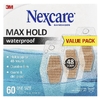 Nexcare, Водонепроницаемые бинты, максимальная фиксация, 60 бинтов одного размера (Товар снят с продажи) 