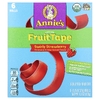Annie's Homegrown, органическая FruitTape, клубника, 6 рулонов по 21 г (0,75 унции)