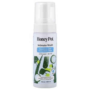 The Honey Pot Company, гель для интимной гигиены, для чувствительной кожи, с огурцом и алоэ, 163 мл (5,51 жидк. унции) (Товар снят с продажи) 