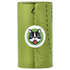 Pogi's Pet Supplies, Earth Friendly, пакеты для уборки, суперупаковка, свежая свежесть, 30 рулонов, 450 пакетиков
