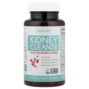 Healths Harmony, Очищение почек с клюквой и травами, 60 капсул (Товар снят с продажи) 