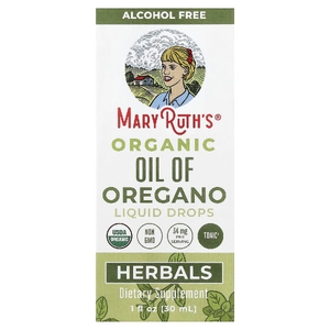 MaryRuth's, органическое масло или орегано, капли, 30 мл (1 жидк. унция)