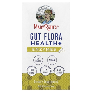 MaryRuth's, здоровье микрофлоры кишечника и ферменты, 60 капсул (Товар снят с продажи) 