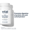 Vital Nutrients, веганские ферменты для поджелудочной железы, 90 веганских капсул