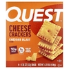 Quest Nutrition, крекеры с сыром, чеддер, 4 пакета по 30 г (1,06 унции)
