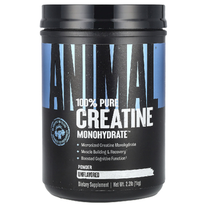Animal, 100% Pure Creatine Monohydrate™, чистый моногидрат креатина, порошок, без добавок, 1 кг (2,2 фунта)