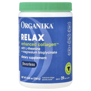 Organika, Enhanced Collagen ™, Relax, 250 г (8,82 унции)