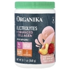 Organika, Electrolytes + Enhanced Collagen ™, сочная клубника и персик, 360 г (12,7 унции)