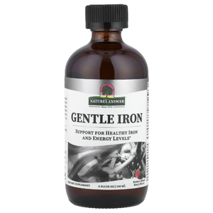 Nature's Answer, Gentle Iron, натуральное ягодное ассорти, 240 мл (8 жидк. унц.)