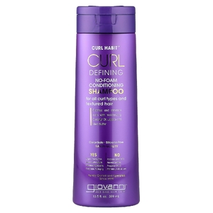 Giovanni, Curl Habit™, шампунь-кондиционер без пены для создания локонов, для всех типов локонов и текстурированных волос, 399 мл (13,5 жидк. унции) (Товар снят с продажи) 