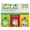 Beech-Nut, Favorite Flavors, для детей от 6 месяцев и старше, 9 пакетиков, 99 г (3,5 унции)