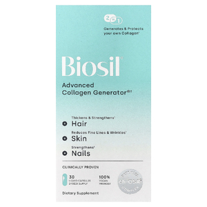 Biosil, Advanced Collagen Generator®, 30 капсул с жидкостью
