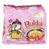 Buldak, Buldak ™, жареный рамен, пряная курица, карбонара, 5 пакетиков по 130 г (4,58 унции) (Товар снят с продажи) 