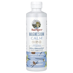 MaryRuth's, Magnesium Calm Liposomal, миндаль и ваниль, 450 мл (15,22 жидк. унц.)