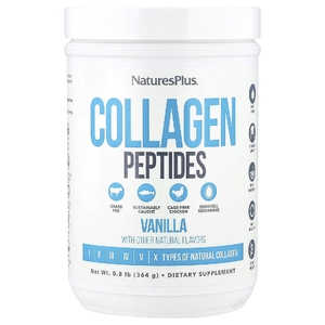 NaturesPlus, Пептиды коллагена, ваниль, 364 г (0,8 фунта)