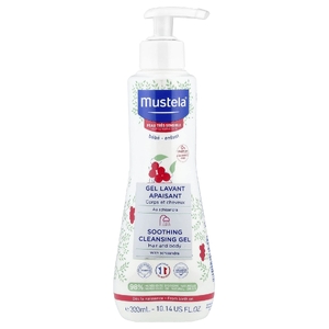 Mustela, Успокаивающий очищающий гель с лимонником, без отдушек, 300 мл (10,14 жидк. унц.) (Товар снят с продажи) 